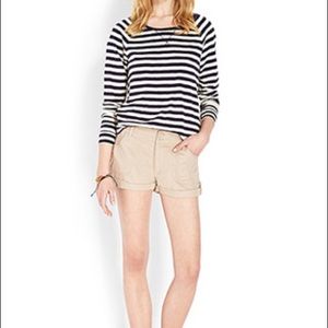Forever 21 Cuffed Kahki Shorts